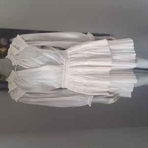 Current Air Los Angeles Smocked Pleated Mini Dress NWT SzS